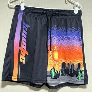 Kinetic Kings Desert Sunset Gym Shorts